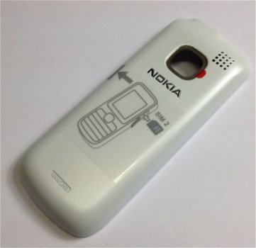 Accu Deksel Cover Nokia C2-00 wit Origineel, Nieuw, €35 - 1