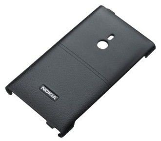 Nokia 800 Lumia Hard cover case leer CC-3037 origineel, Nieu - 1