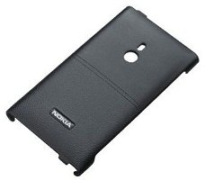 Nokia 800 Lumia Hard cover case leer CC-3037 origineel, Nieu