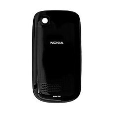 Nokia Asha 200 Accudeksel Graphite Origineel, Nieuw, €13.50