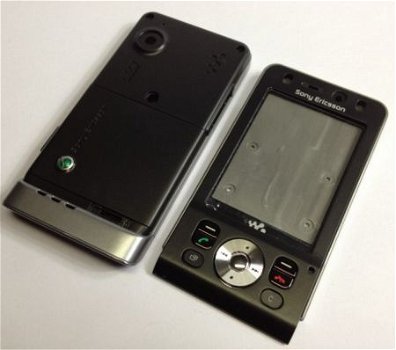 Cover Sony ericsson W910 W910i Zwart compleet, Nieuw, €7 - 1