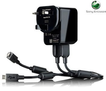 Sony Ericsson Travel Charger EP750 dualUSB Origineel, Nieuw, - 1