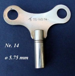 === Klok sleutel = Nr. 14 === 15298