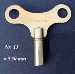 === Klok sleutel = Nr. 13 === 15297