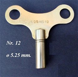 === Klok sleutel = Nr. 12 === 15296