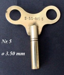 === Klok sleutel = Nr. 5 === 15289