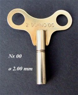 === Klok sleutel = Nr. 00 === 15284