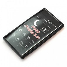 Comutter Silicone Hoesje voor LG Prada 3.0 P940 zwart, Nieuw