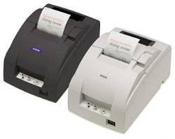 EPSON TM-U220D LPT wit C31C518002 matrix kassabon printer