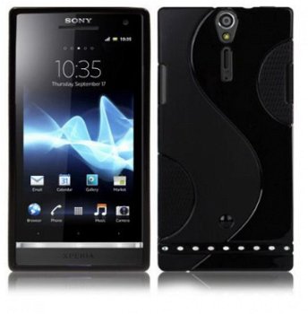 Silicone Hoesje Sony Xperia S zwart, Nieuw, €6.99 - 1