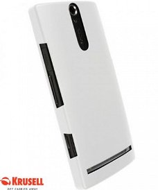 Krusell ColorCover Sony XPERIA S Wit, Nieuw, €19.95