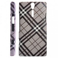 Classic Pattern Hard Case hoesje voor Sony Xperia S, Nieuw,