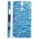 Zebra stripe Hard Case hoesje Sony Xperia S blauw, Nieuw, €7 - 1 - Thumbnail