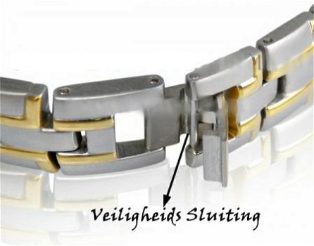 Titanium Magneet armband OTB204 - 1