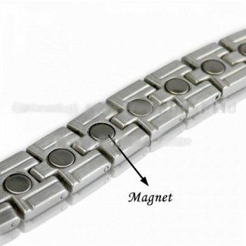 Titanium Magneet armband OTB204 - 1