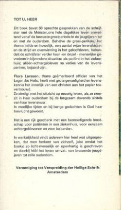 Larsson, Flora - Tot U, Heer - Afbeelding 2