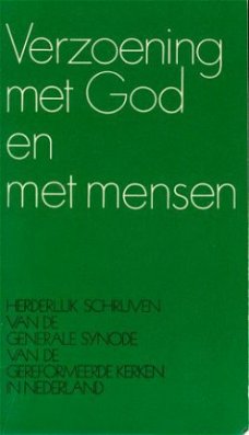 Mak, C; Verzoening met God en met mensen.