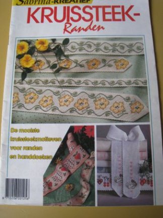 Kruissteekranden - Sabrina Kreatief - nr. 1