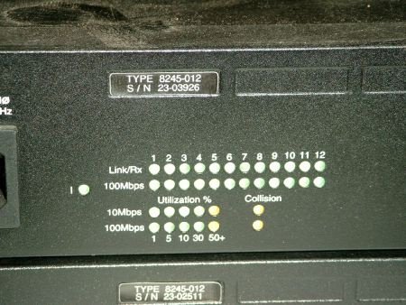 IBM Networking HUB - IBM8245-012 10/100 Mbit 12 ports - 1