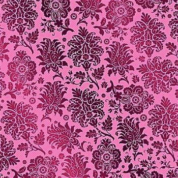 NIEUW foil scrappapier Cherry Limeade NR 1 Pink Floral DCWV - 1