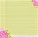 NIEUW scrappapier Cherry Limeade 21 Lace Flower Border DCWV - 1 - Thumbnail