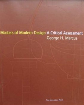 Boek : Masters of Modern Design - A Critical Assessment - 1