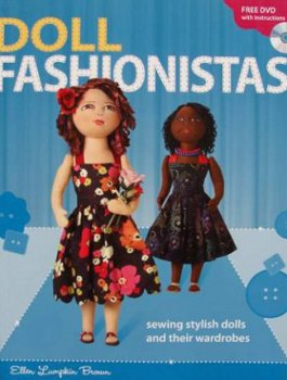 Boek : sewing stylish dolls and their wardrobes + DVD - 1