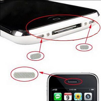 Apple iPhone 3G/ 3GS Anti Stof Cover (3 Delig), Nieuw, €7.95 - 1