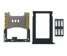 Apple iPhone 3G SIM Kaart Set Zwart (3-delig), Nieuw, €19.95