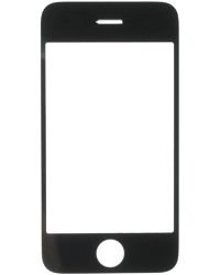 Apple iPhone 3G/ 3GS Display Glas Zwart, Nieuw, €14.95 - 1