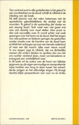 Ubbink, Dr.G. - De nieuwe aarde, Bijbels perspectief - nr. 1