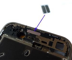 Apple iPhone 4 Earpiece en Sensor Gaasje (2-delig), Nieuw, € - 1
