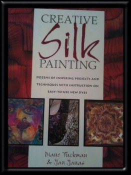 Creative silk painting, Engels boek, Diane Tuckman en Jan Ja - 1
