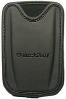 BlackBerry Leder Beschermtasje Zwart met Riemclip (ASY-09288 - 1
