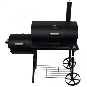 Grote 16 inch Oklahoma Smoker bbq indirect koken - 0
