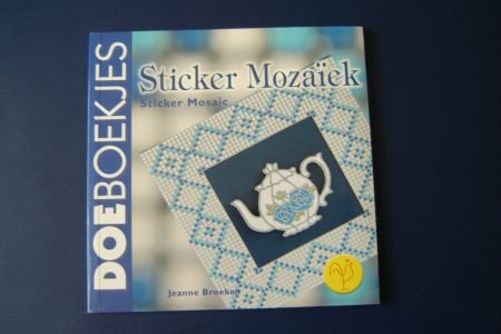 Boekje...Sticker Mozaiek Jeanne Broeken - 1