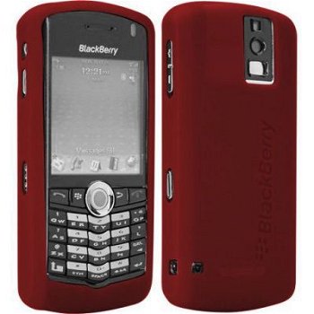 BlackBerry Silicon Case Donker Rood (HDW-13021-011), Nieuw, - 1