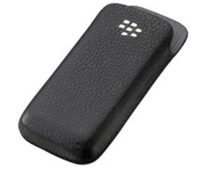 BlackBerry Leder Beschermtasje Pocket Zwart (ACC-31617-201), - 1