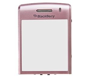 BlackBerry 9100 Pearl/9105 Pearl 3G Display Glas Pink, Nieuw - 1