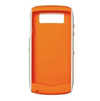 BlackBerry Premium Duo Silicon Case Wit/Oranje (ASY-29750-00 - 1