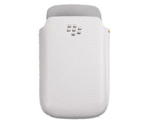 BlackBerry Leder Beschermtasje Wit (ACC-32917-202), Nieuw, € - 1