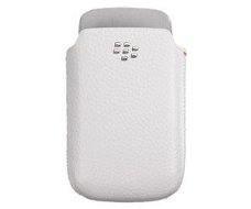 BlackBerry Leder Beschermtasje Wit (ACC-32917-202), Nieuw, €