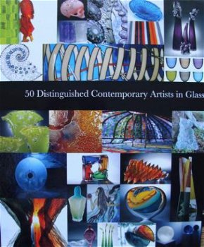 Boek : 50 Distingguished Contemporary Artists in Glass - 1