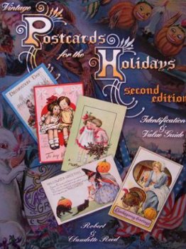 Boek : Vintage Postcards for the Holidays - Price Guide - 1