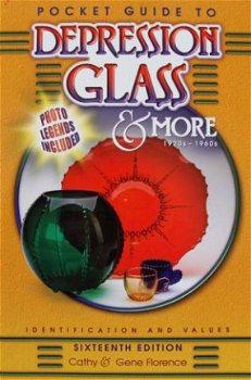 Boek : Pocket Guide to Depression Glass 1920s - 1960s - 1