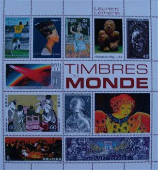 Boek : Timbres du Monde (postzegels) - 1