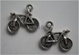 bedeltje/charm vervoer:fiets - 16x14 mm - 1 - Thumbnail