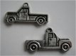 bedeltje/charm vervoer:auto 4 truck - 26x15 mm - 1 - Thumbnail