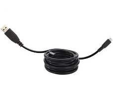BlackBerry MicroUSB Laad en Data Kabel Zwart (1.5m) (ACC-180