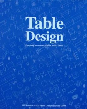 Boek : Table Design Selection of 220 tables - A Professiona - 1